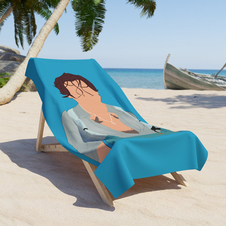 Feeling Blue Beach Towel - Fandom-Made