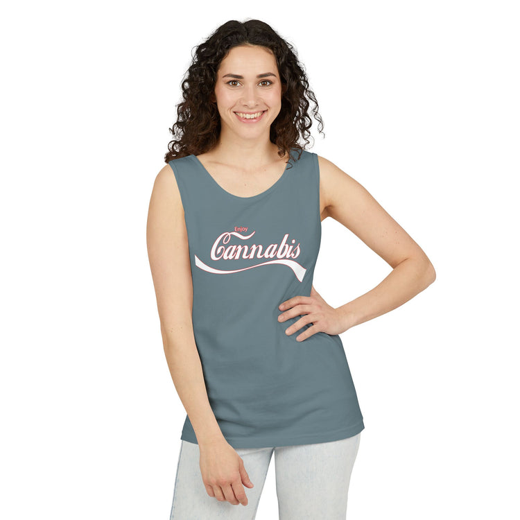 Enjoy Cannabis Tank Top - Fandom-Made