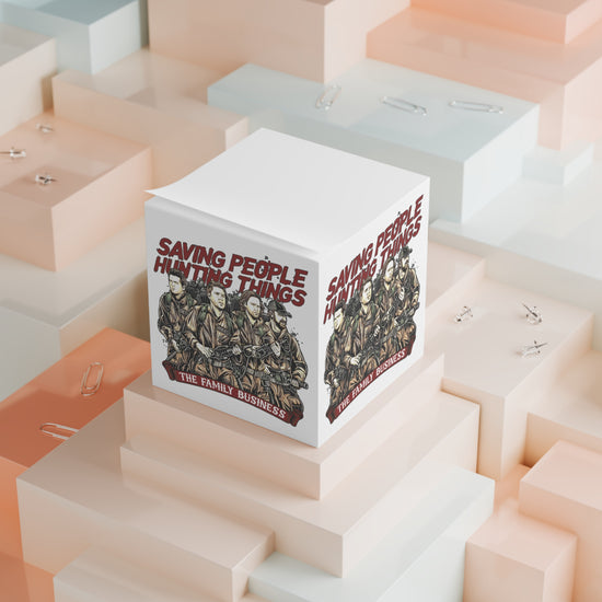 Supernaturalbusters Note Cube - Fandom-Made