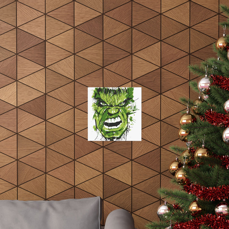 Hulk Face Poster