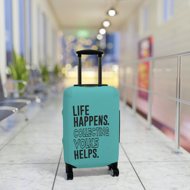 Life Happens Volks Helps Luggage Cover