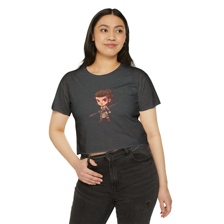Rey Skywalker Women's Festival Crop Top - Fandom-Made