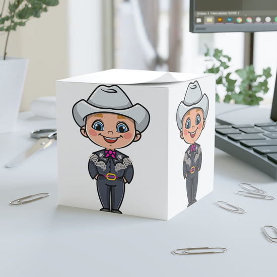 Western Ken Note Cube - Fandom-Made