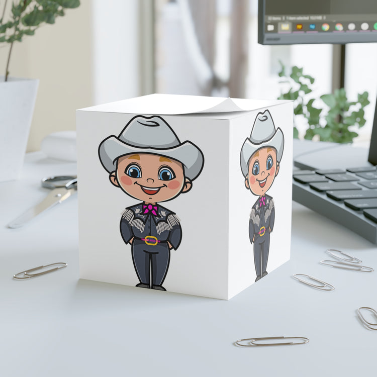 Western Ken Note Cube - Fandom-Made