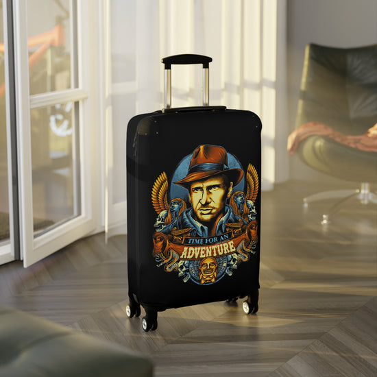 Time For An Adventure Luggage Cover - Fandom-Made