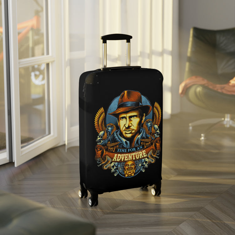 Time For An Adventure Luggage Cover - Fandom-Made