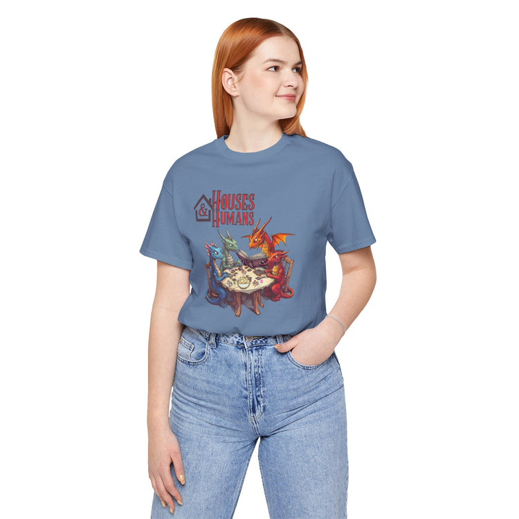 Houses and Humans T-Shirt - Fandom-Made