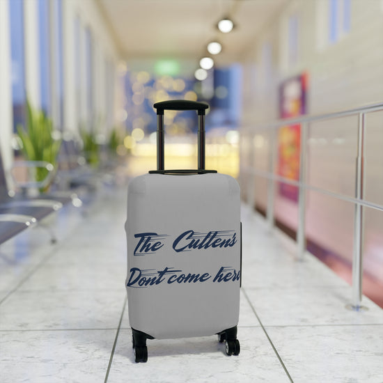 The Cullens Don't Come Here Luggage Cover - Fandom-Made