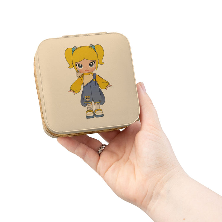 Molly Bubbles Puff Jewelry Travel Case