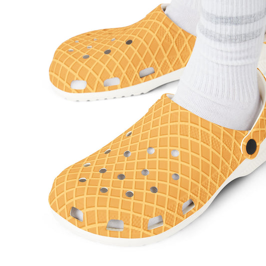 Waffle Rubber Clogs - Fandom-Made