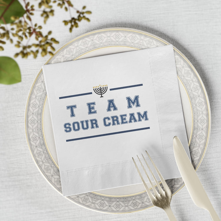 Team Sour Cream Napkins - Fandom-Made