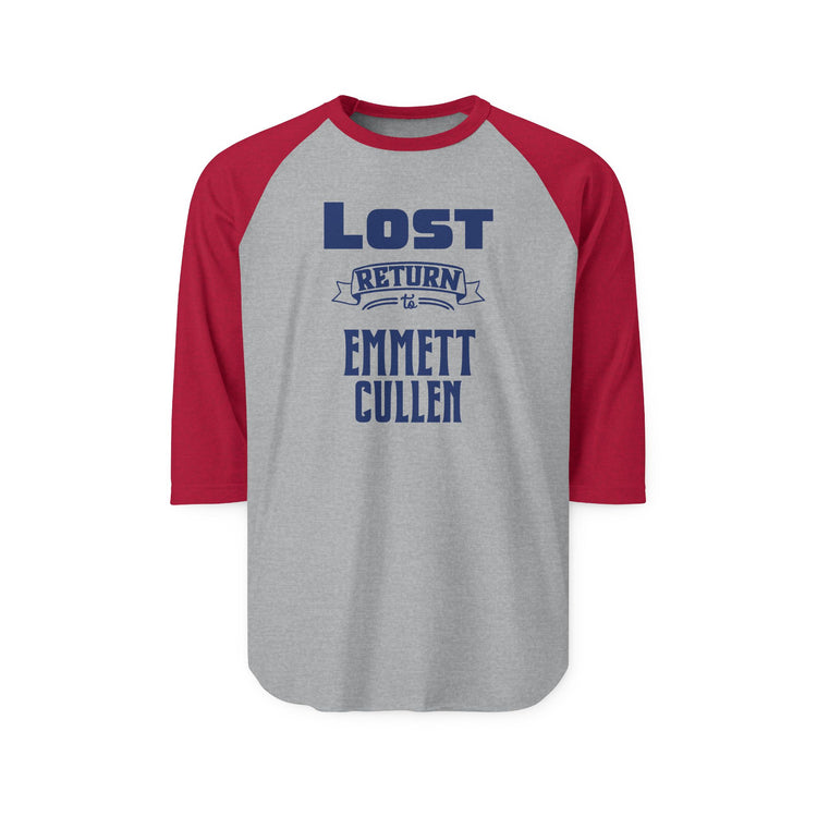 Lost Return To Emmett Cullen 3/4 Raglan Shirt - Fandom-Made