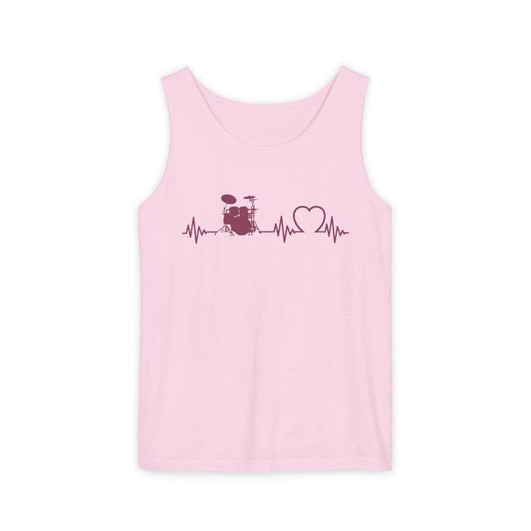 My Heart Beats For Drummers Tank Top - Fandom-Made
