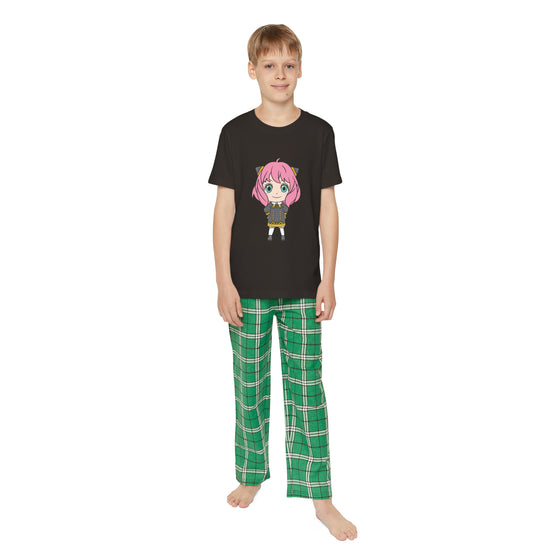 Anya Youth Short Sleeve Holiday Outfit Set - Fandom-Made
