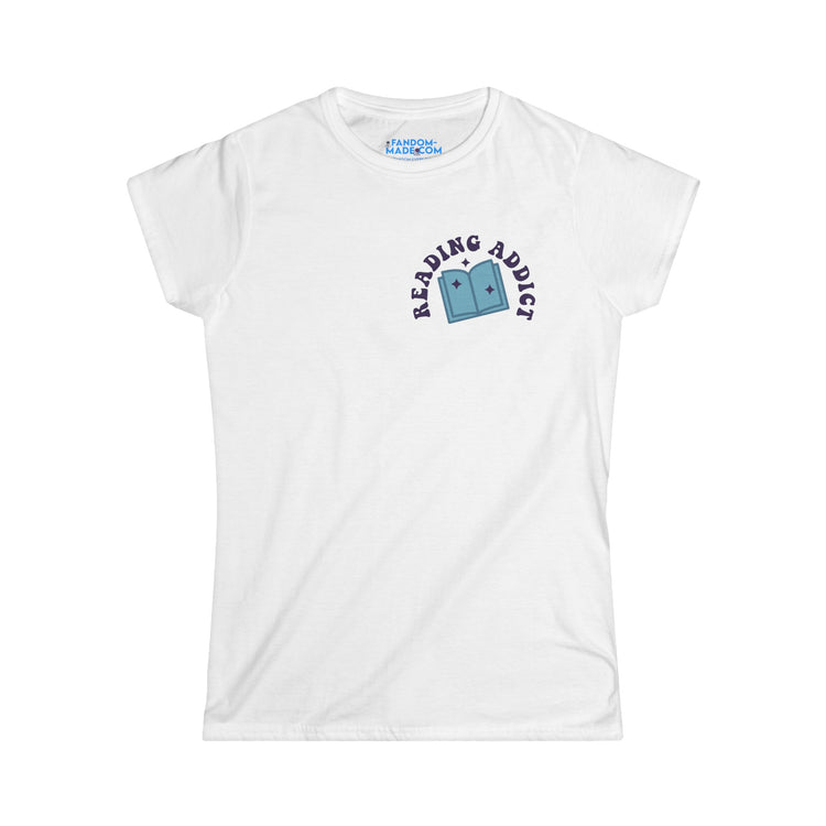 Reading Addict Women's Fit T-Shirt - Fandom-Made