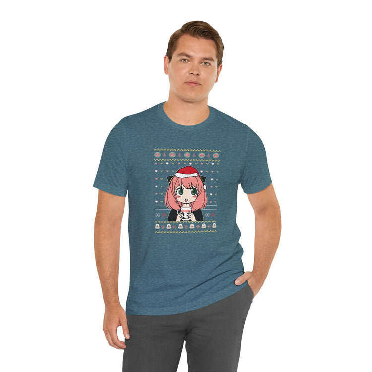 Anya Forger Ugly Christmas Sweater Unisex T-Shirt - Fandom-Made