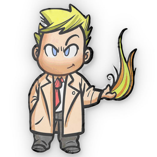 John Constantine-Shaped Pillow - Fandom-Made