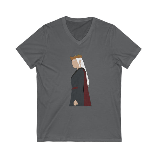 Princess Rhaenyra Targaryen V-Neck Tee - Fandom-Made