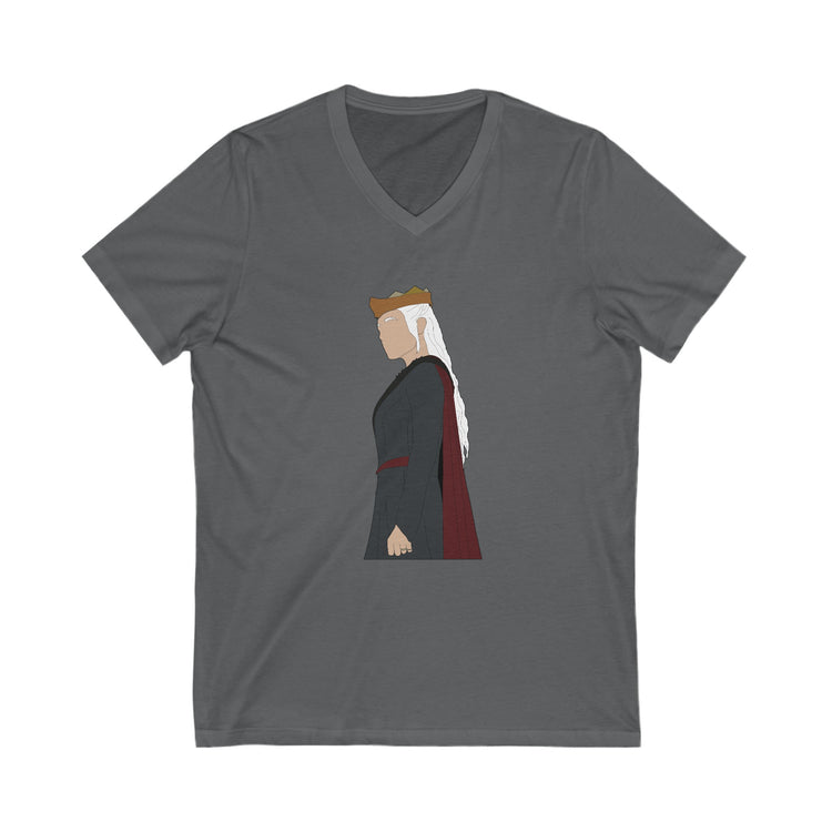 Princess Rhaenyra Targaryen V-Neck Tee - Fandom-Made