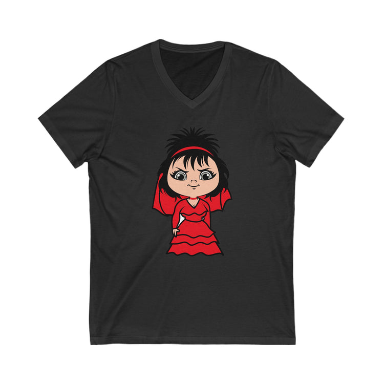 Lydia Deetz V-Neck Tee - Fandom-Made