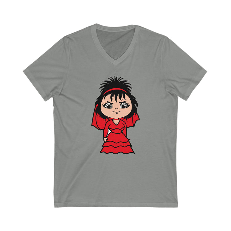 Lydia Deetz V-Neck Tee - Fandom-Made
