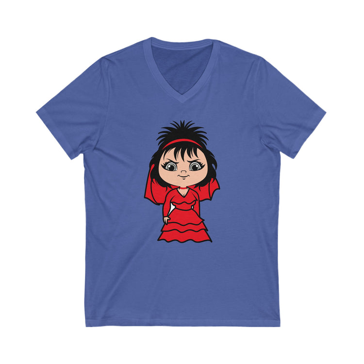 Lydia Deetz V-Neck Tee - Fandom-Made