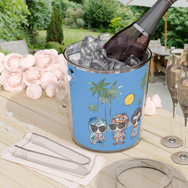 Summertime Heroes Ice Bucket - Fandom-Made