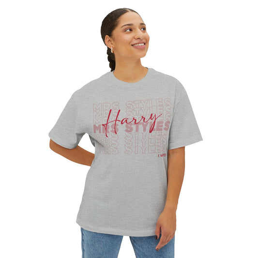 Mrs. Styles Unisex Oversized Boxy Tee