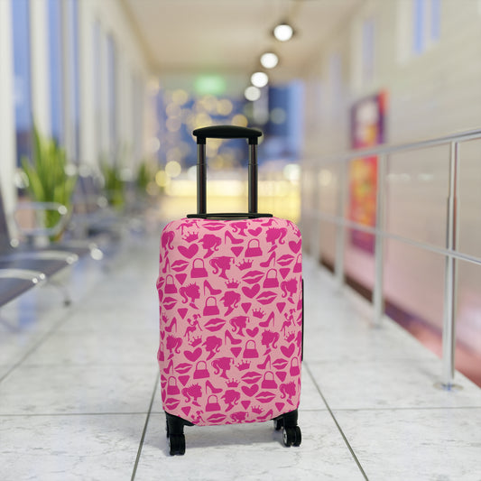 Girlie Doll Luggage Cover - Fandom-Made