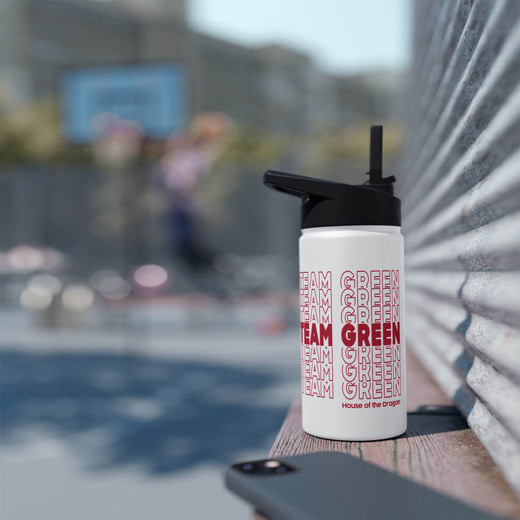 Team Green Water Bottle