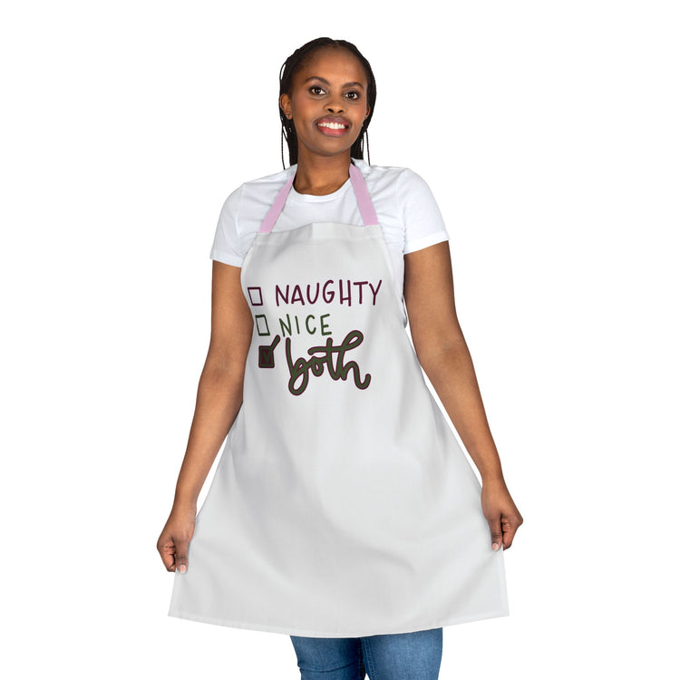 Naughty Nice Apron - Fandom-Made