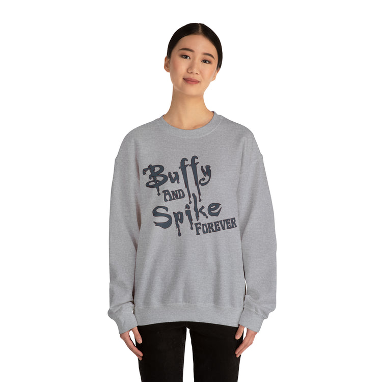 Buffy and Spike Forever Unisex Sweatshirt - Fandom-Made