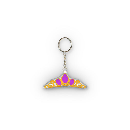 Rapunzel Crown Mini Plush Keychain - Fandom-Made