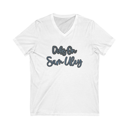 Dibs On Sam Uley V-Neck Tee - Fandom-Made
