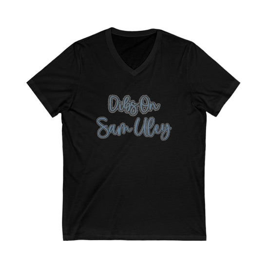 Dibs On Sam Uley V-Neck Tee - Fandom-Made