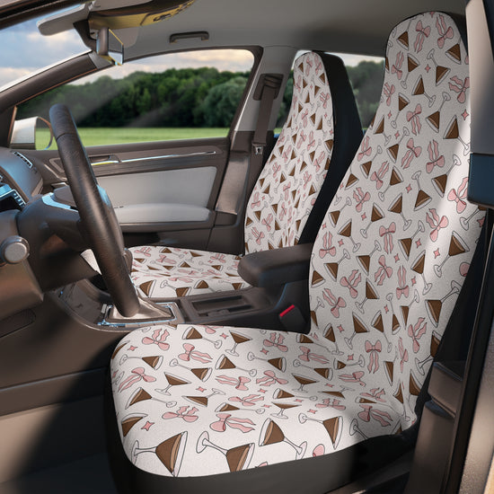 Espresso Car Seat Covers - Fandom-Made