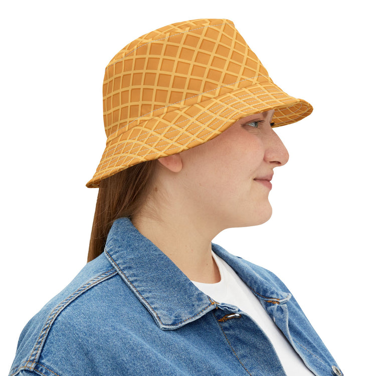 Waffle Bucket Hat - Fandom-Made