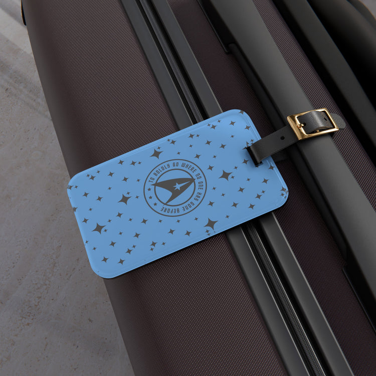 To Boldly Go Luggage Tag - Fandom-Made