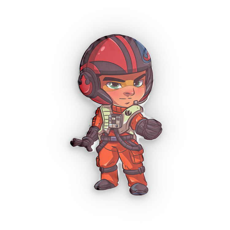 Poe Dameron Shaped Pillows - Fandom-Made