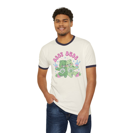 Best Buds Ringer T-Shirt - Fandom-Made