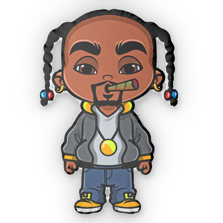 Snoop Dogg-Shaped Pillow - Fandom-Made