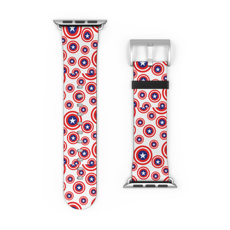 Captain America Watch Band - Fandom-Made