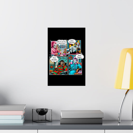 Very Demure Very Mindful Very Scary Poster - Fandom-Made