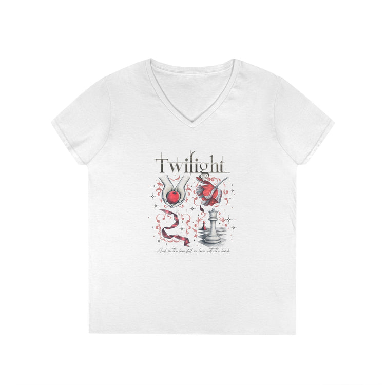 The Twilight Saga V-Neck Tee - Fandom-Made