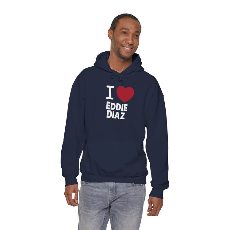 I Love Eddie Diaz Unisex Hoodie - Fandom-Made