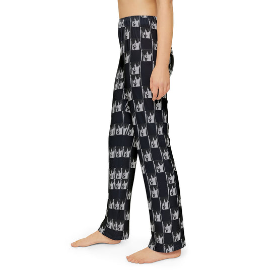 Wednesday Kids Pajama Pants - Fandom-Made
