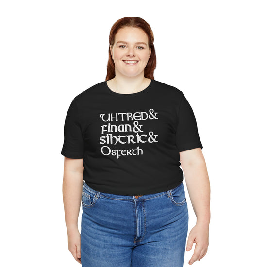 The Last Kingdom Names T-Shirt - Fandom-Made