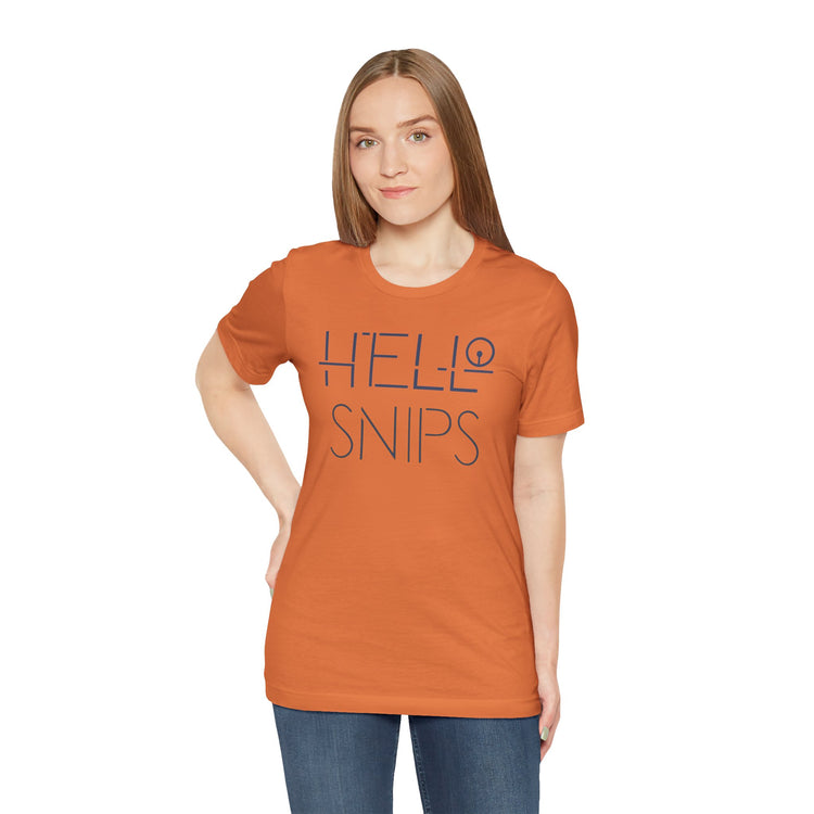 Hello Snips T-Shirt - Fandom-Made