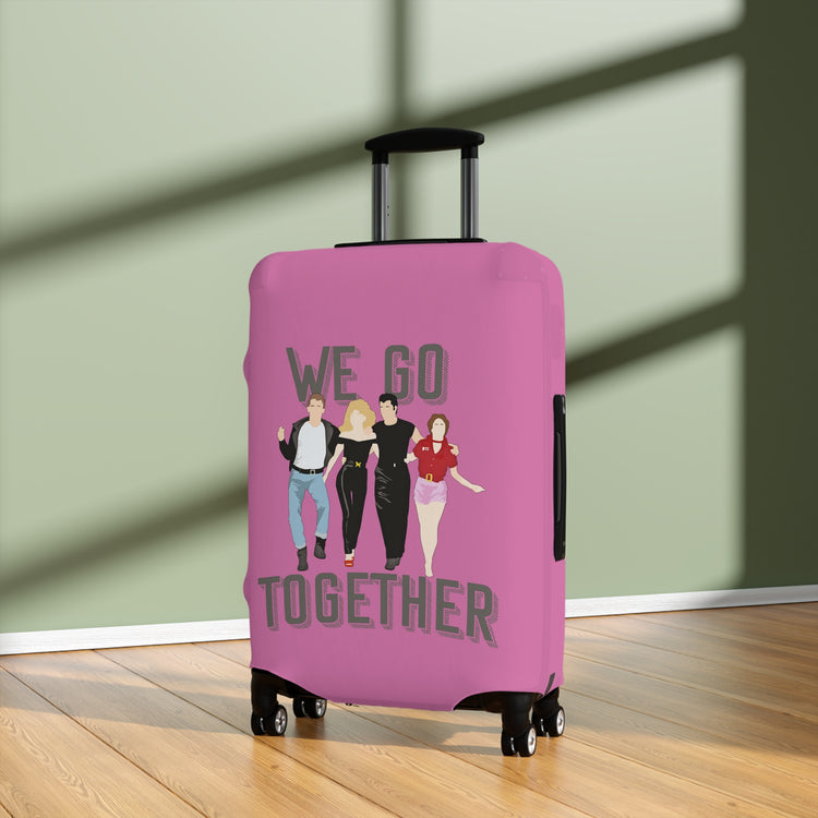 We Go Together Luggage Cover - Fandom-Made