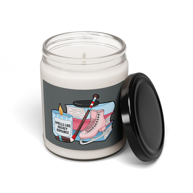 Smells Like Hockey Romance Scented Soy Candle - Fandom-Made